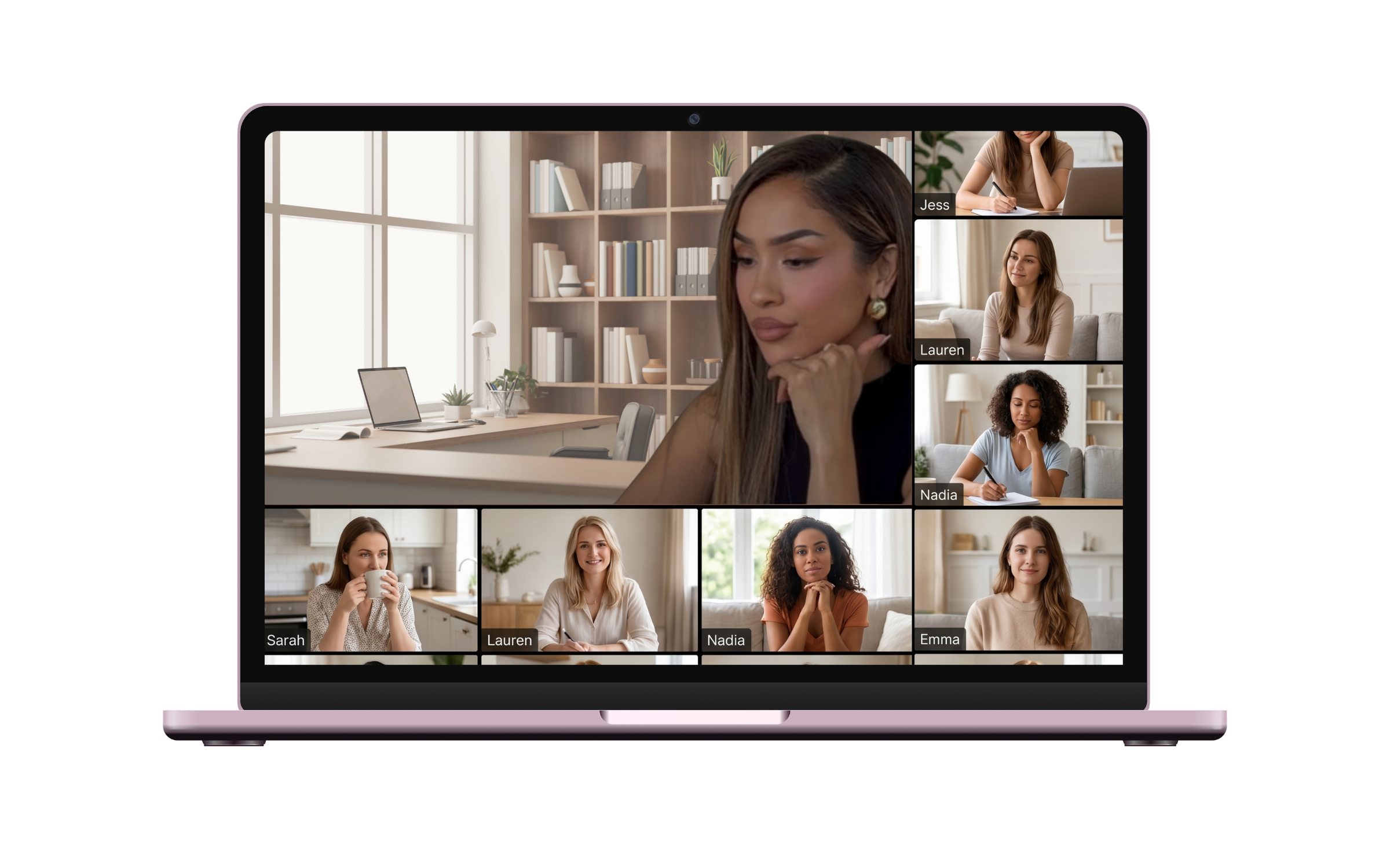 Inside the live masterclass — where you'll be learning with Lina